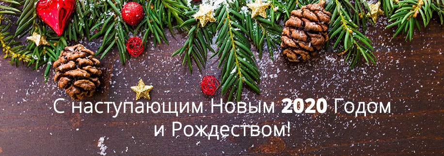 С наступающим Новым 2020 Годом!