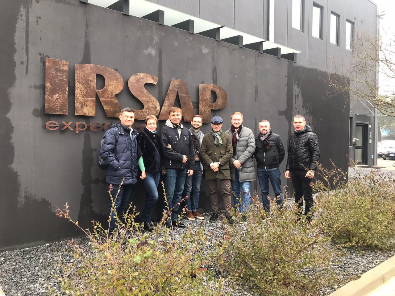 Фабрика IRSAP открыла двери для российских партнёров